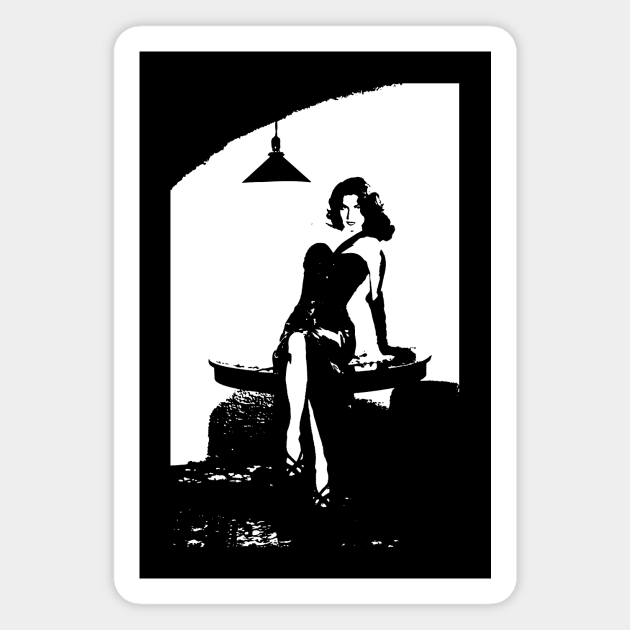 Ava Gardner Magnet by GloopTrekker